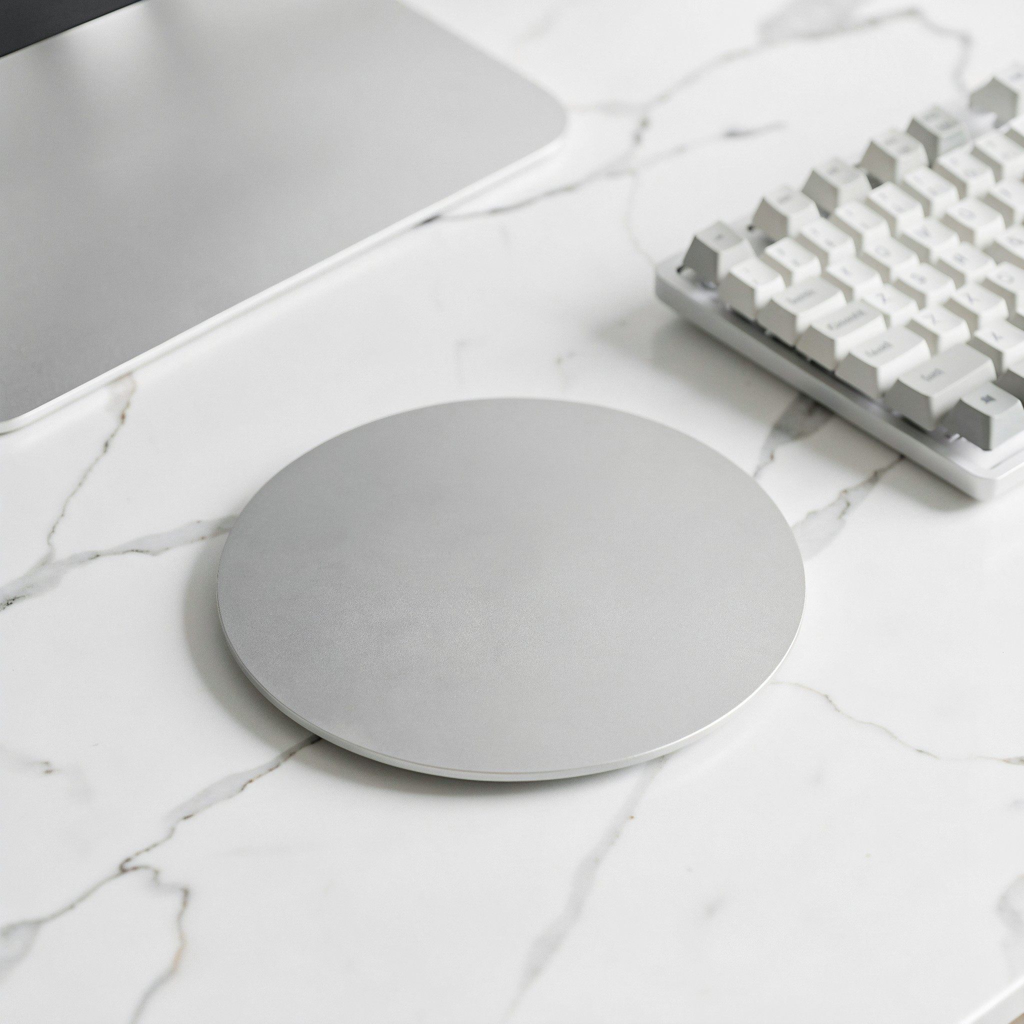 Setup Desk Monitor - Drehbarer Monitorständer für den Schreibtisch, 360-Grad-Drehung,