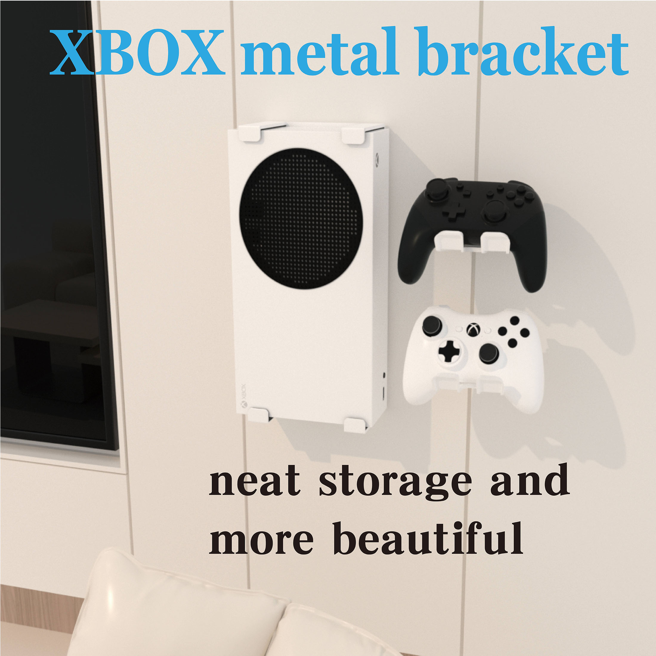 Wandhalterung für Xbox Series  – Desk Setup Xbox Bewertung und Preis