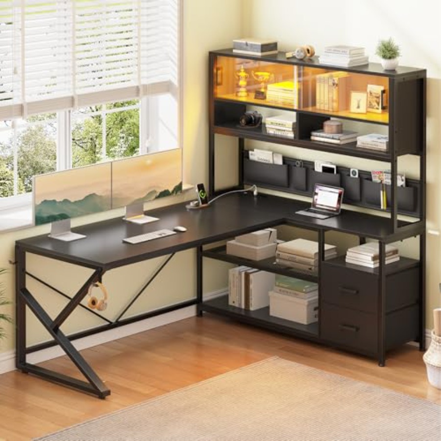 L-förmiger Gaming-Schreibtisch – Desk Setup L Shaped Bewertung und Preis